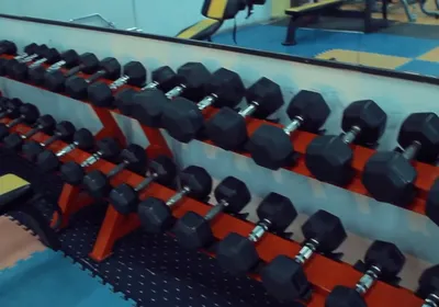 Group aerobics class in session at Power Gym Addis Ababa