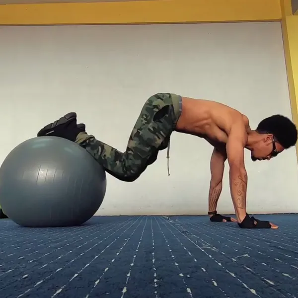 Bodyweight conditioning workout with punching bag at Power Gym