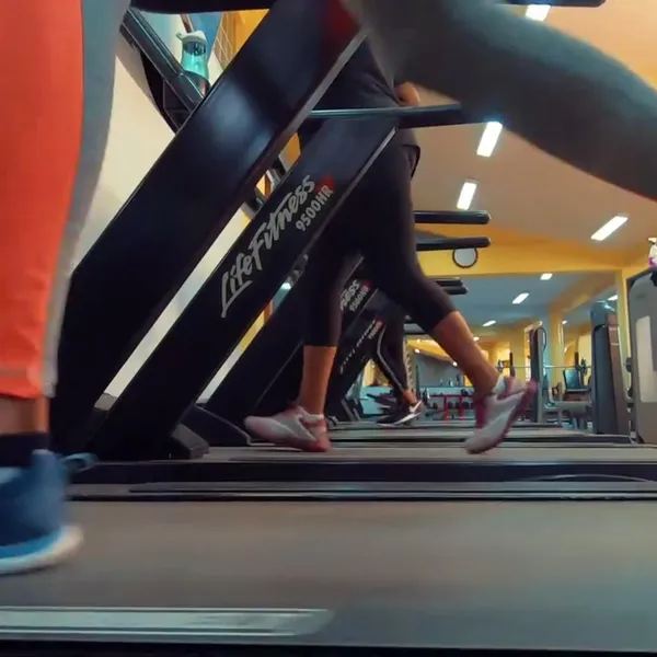 Members running on treadmills at Power Gym